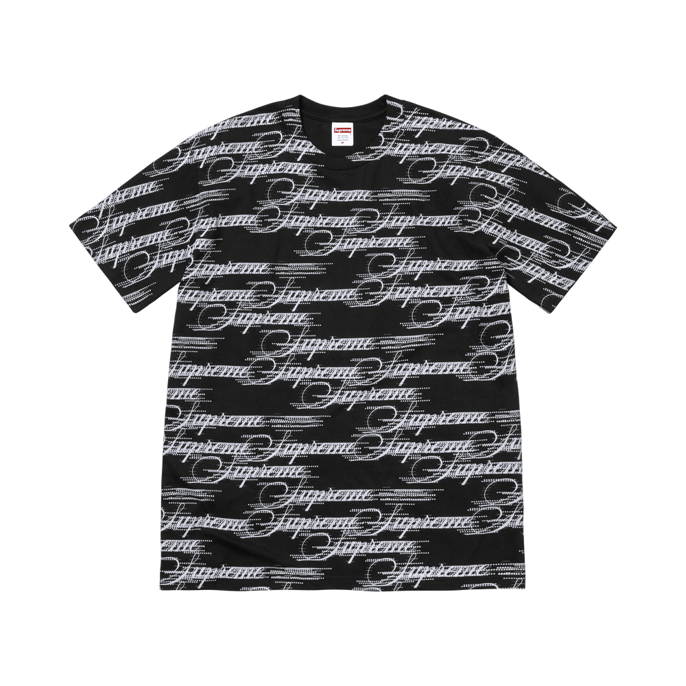 Supreme Script Tee Black
