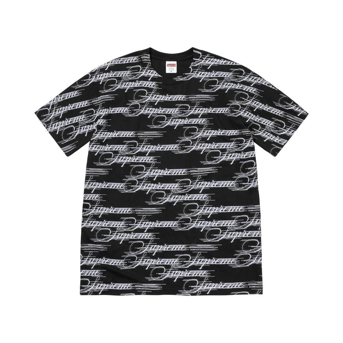 Supreme Script Tee Black