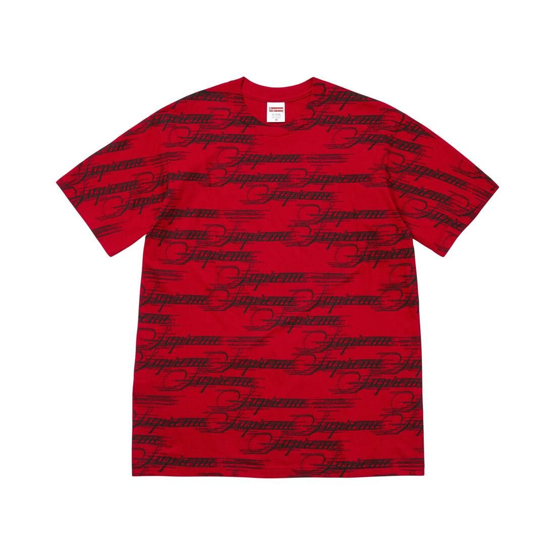 Supreme Script Tee Red