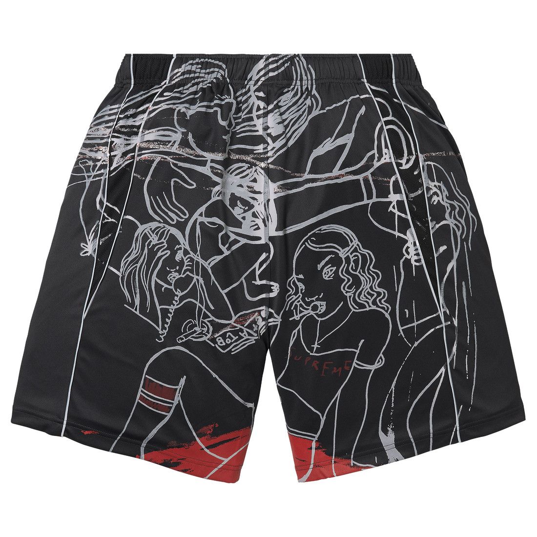 Supreme x Rita Ackermann Short Black