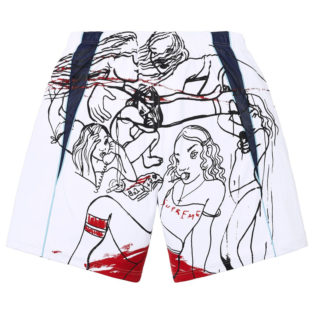 Supreme x Rita Ackermann Short White