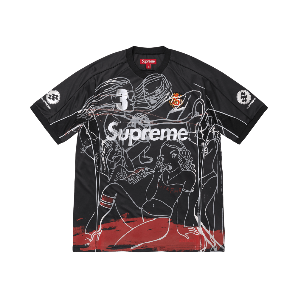 Supreme x Rita Ackermann Jersey Black