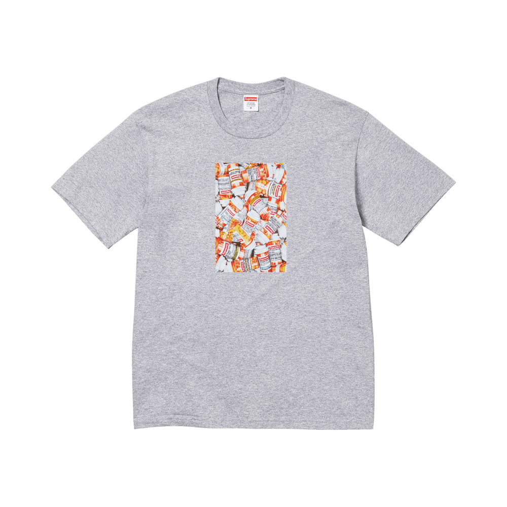 Supreme Pills Tee Heather Grey