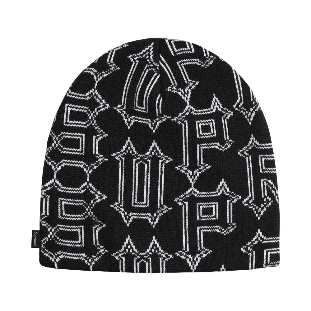 Supreme Spike Beanie Black