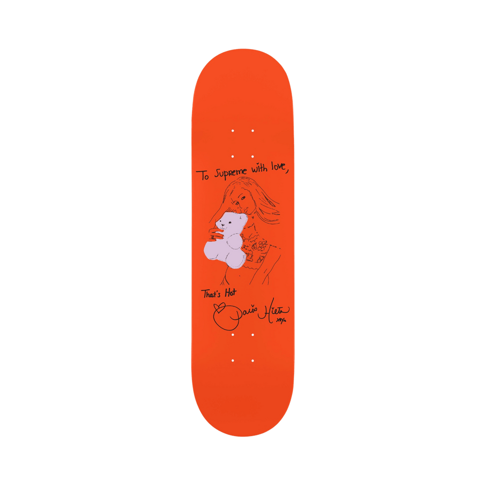 Supreme Paris Skateboard Orange