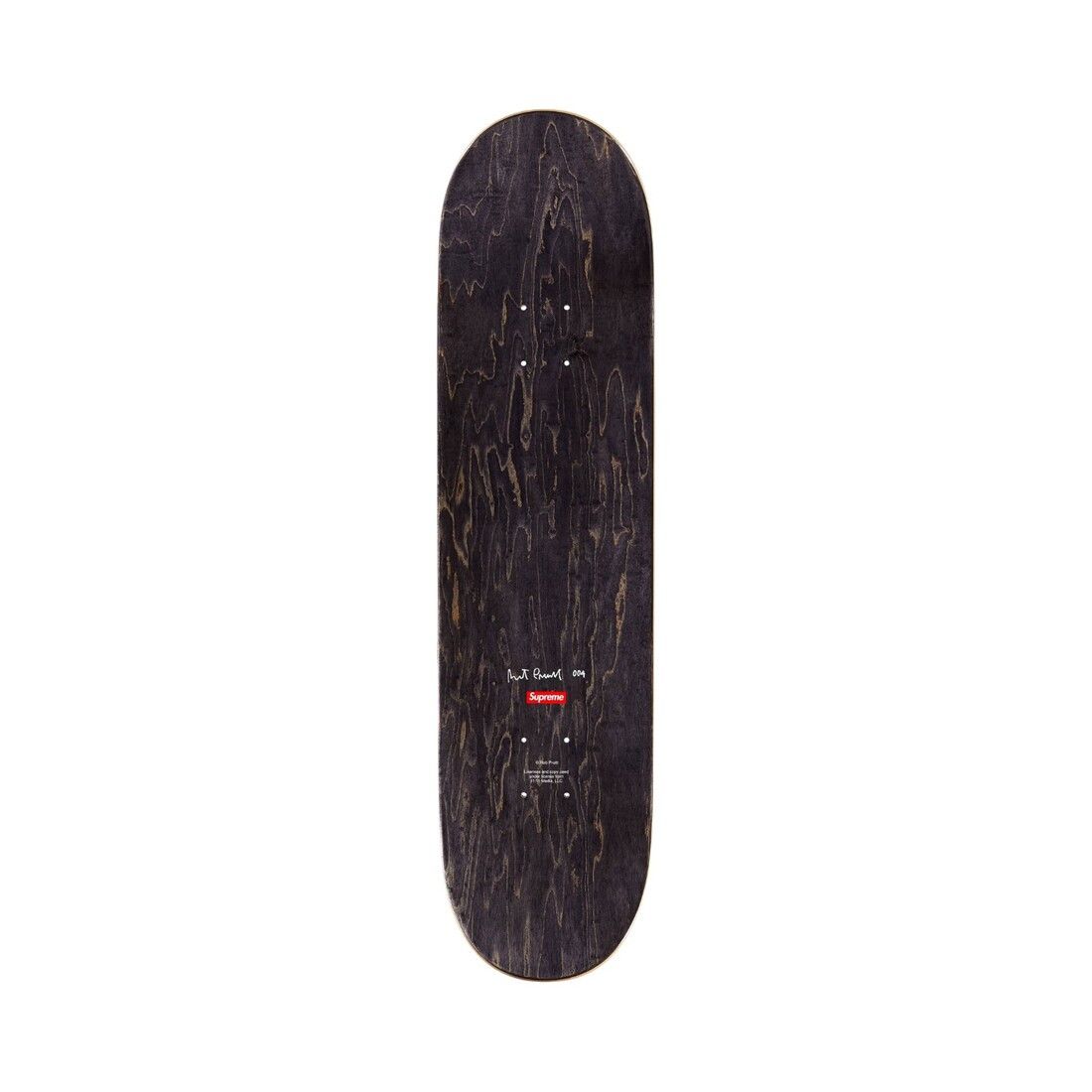 Supreme Paris Skateboard Orange