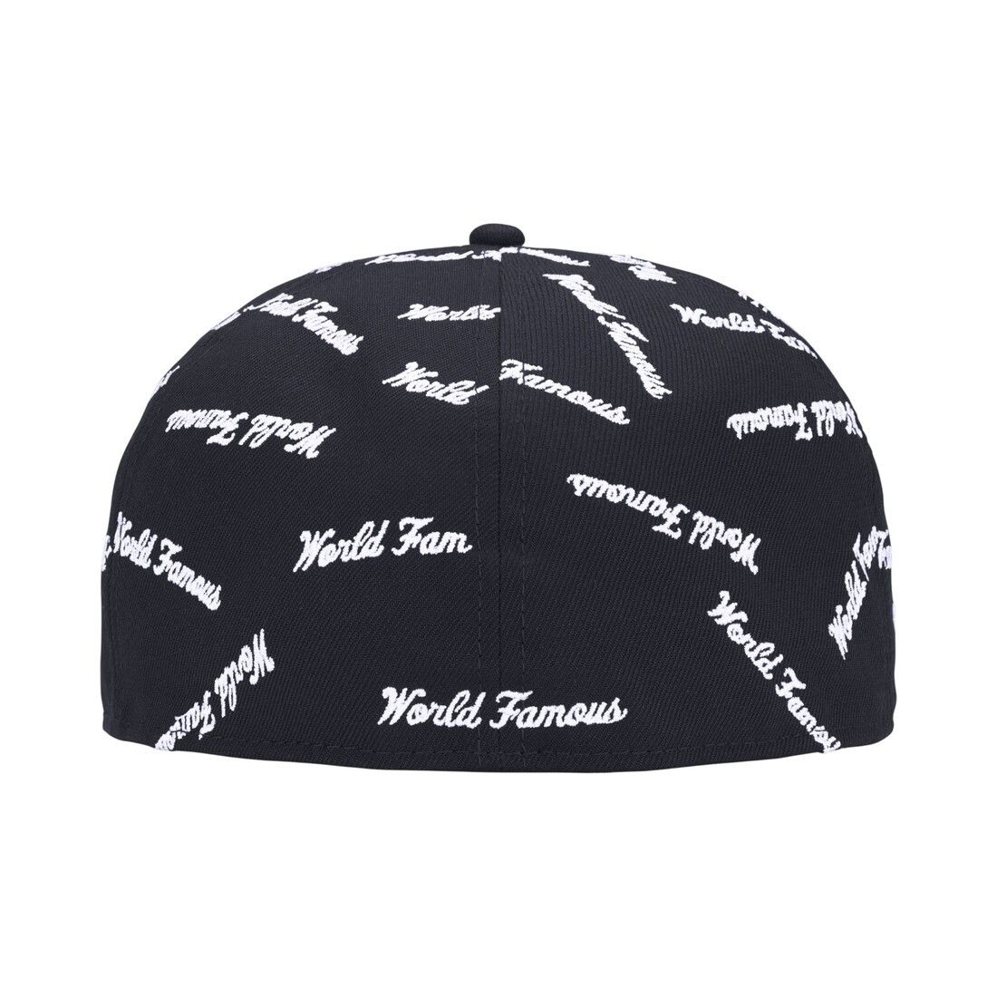 Supreme World Famous Box Logo New Era Navy