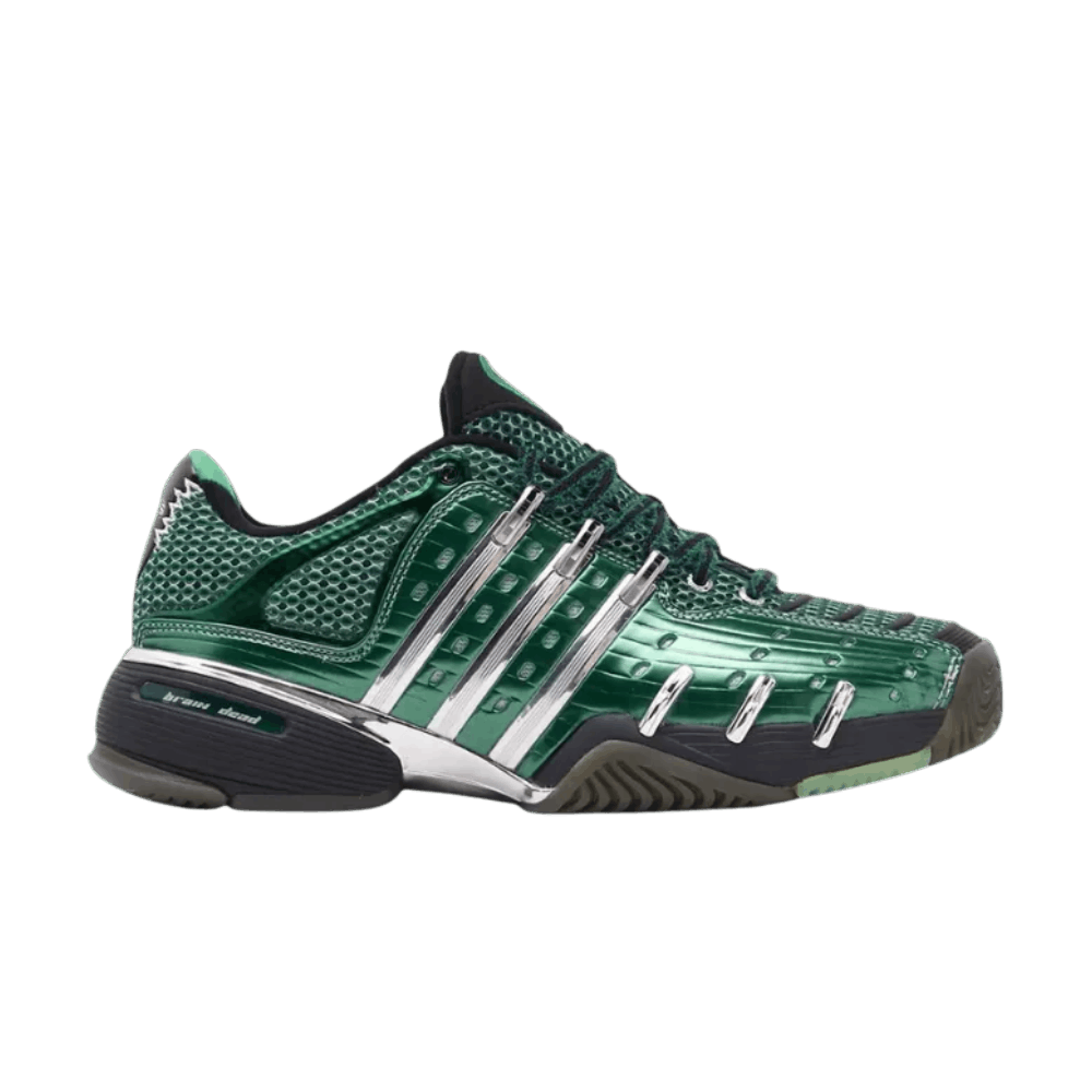 Brain Dead x adidas Barricade 5 Dark Green Silver Metallic