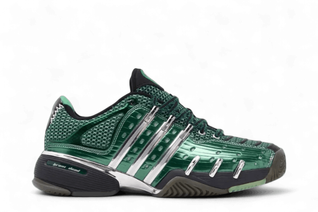 Brain Dead x adidas Barricade 5 Dark Green Silver Metallic