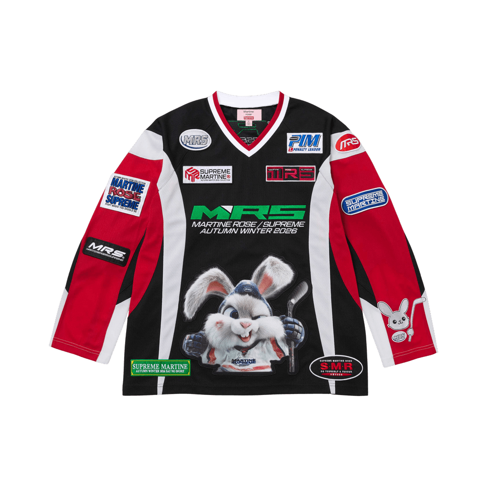 Supreme x Martine Rose Hockey Jersey Black