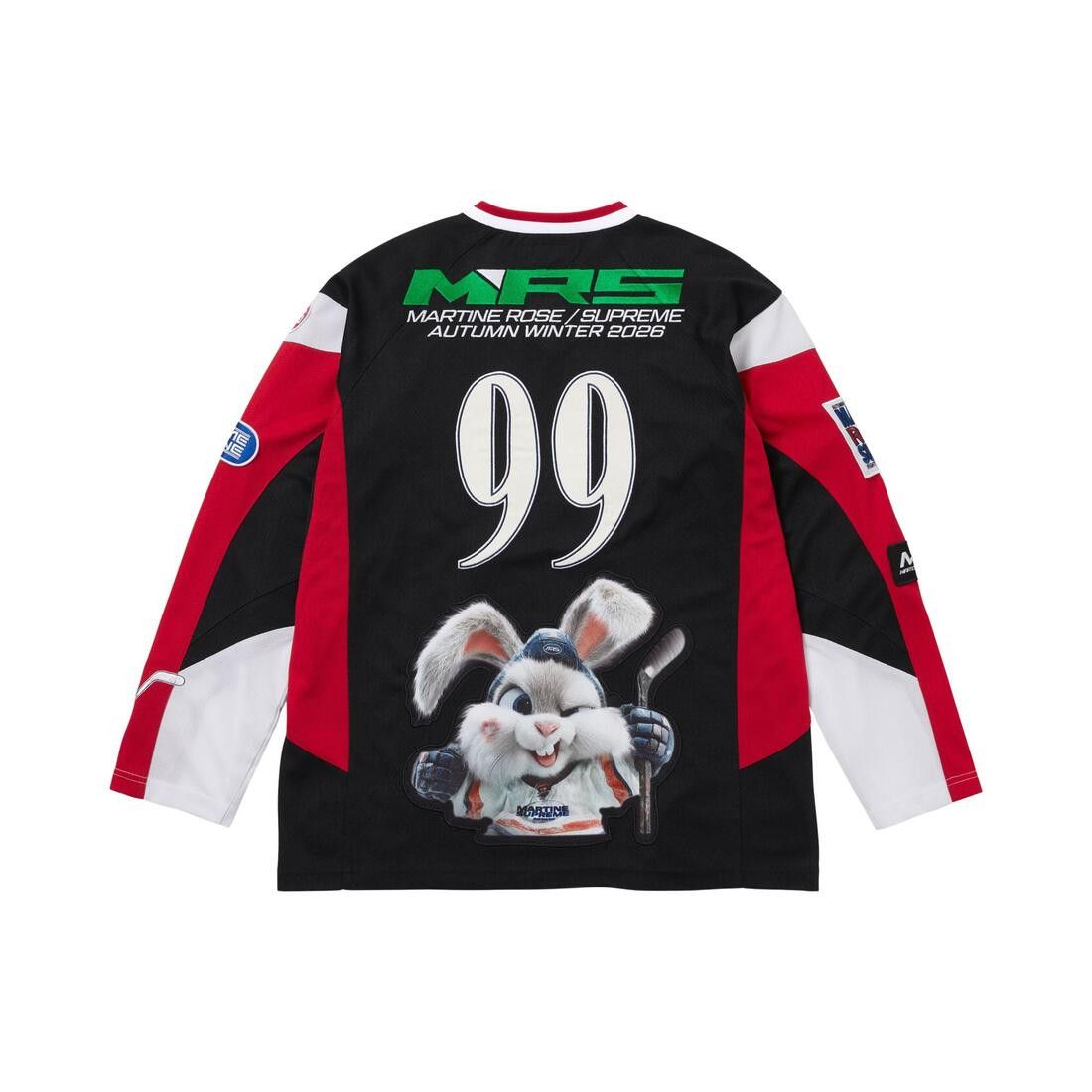 Supreme x Martine Rose Hockey Jersey Black