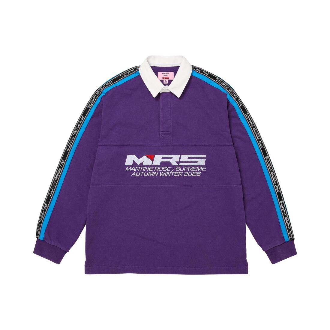 Supreme x Martine Rose Rugby Purple