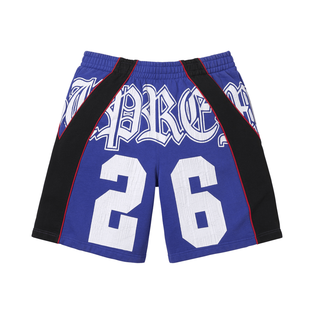 Supreme Paneled Sweatshort Royal