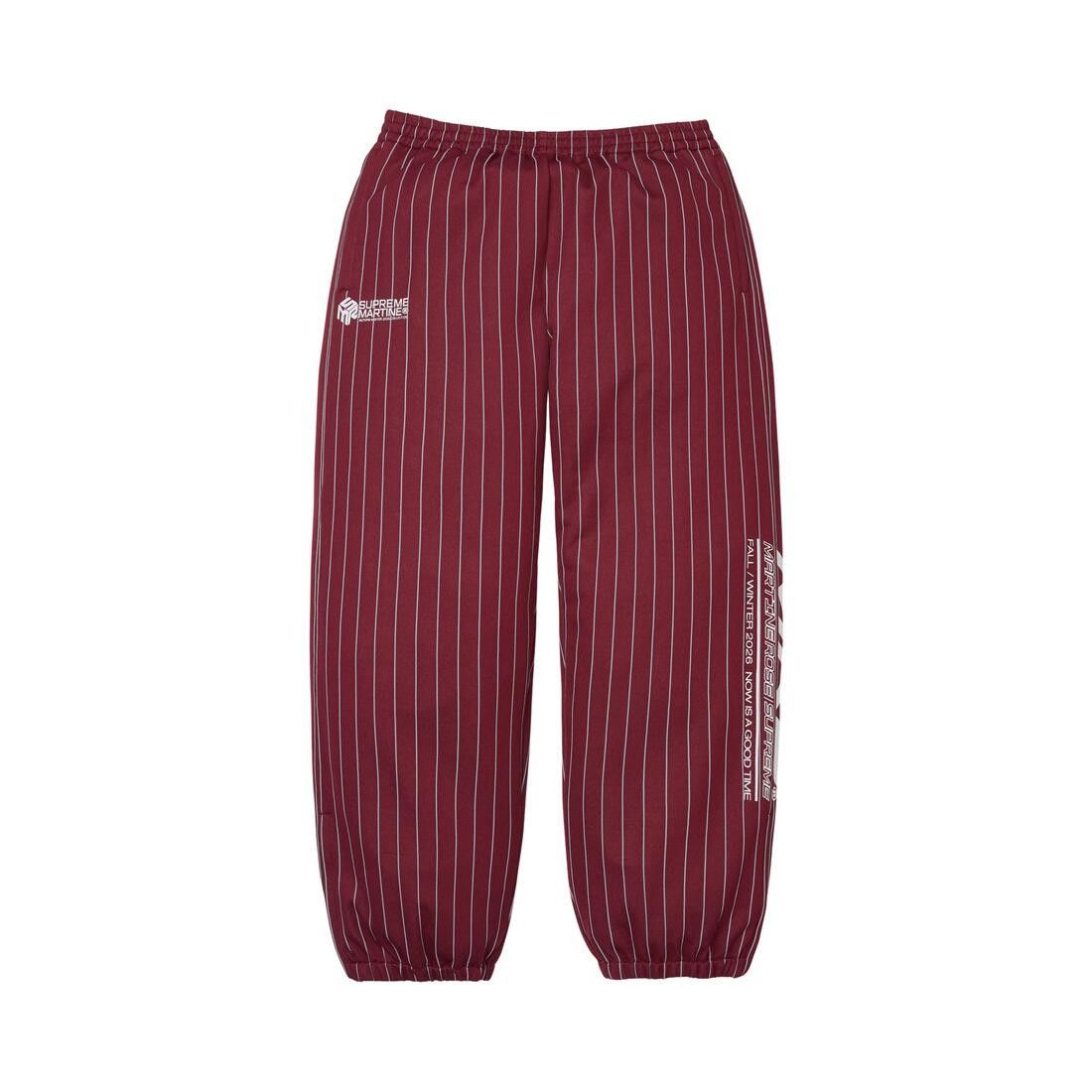 Supreme x Martine Rose Track Pant Burgundy