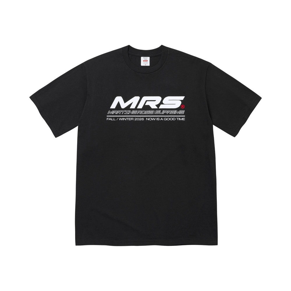 Supreme x Martine Rose Now Tee Black