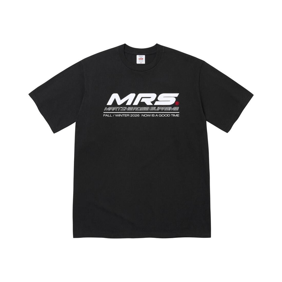 Supreme x Martine Rose Now Tee Black