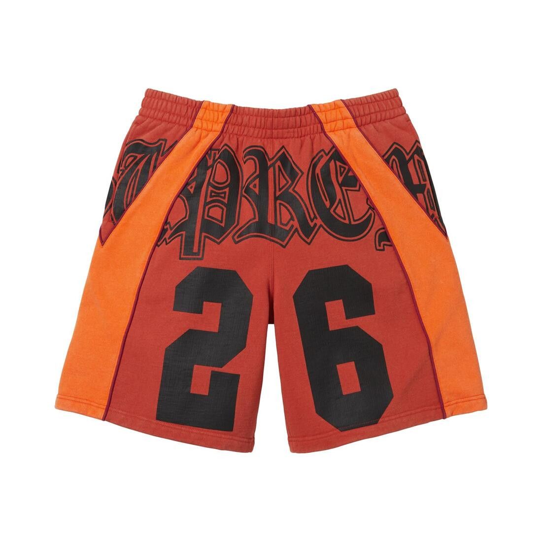 Supreme Paneled Sweatshort Burnt Orange