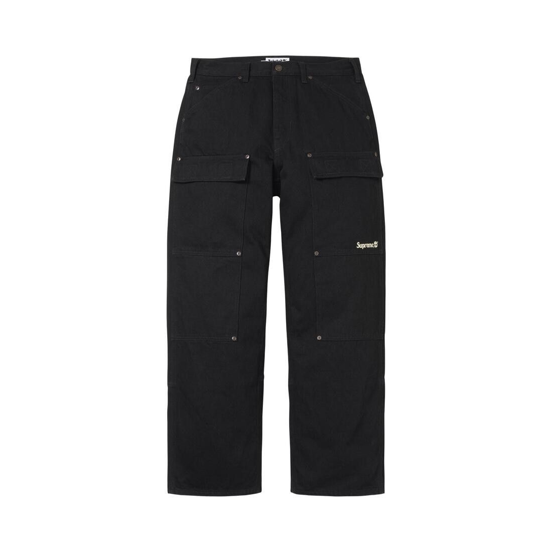 Supreme x Timberland Double Knee Denim Utility Pant Rigid Black