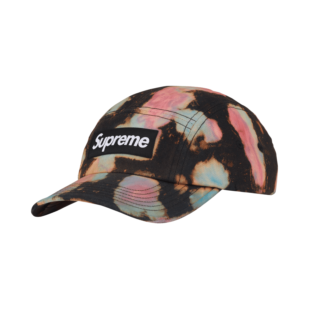 Supreme Overdyed Camp Cap Multicolor Tie Dye