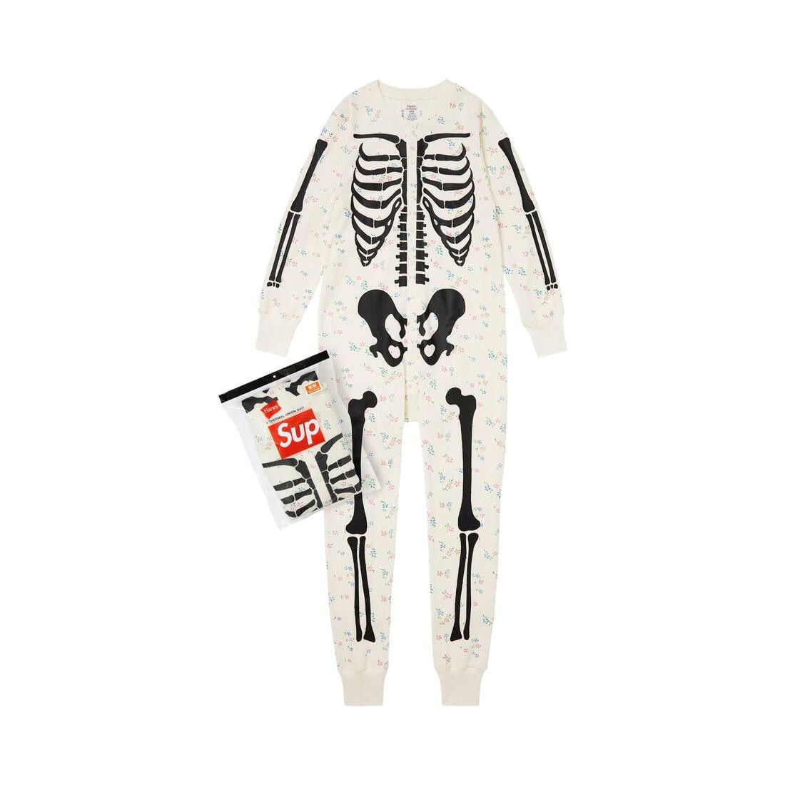 Supreme x Hanes Bones Thermal Union Suit (1 Pack) Floral