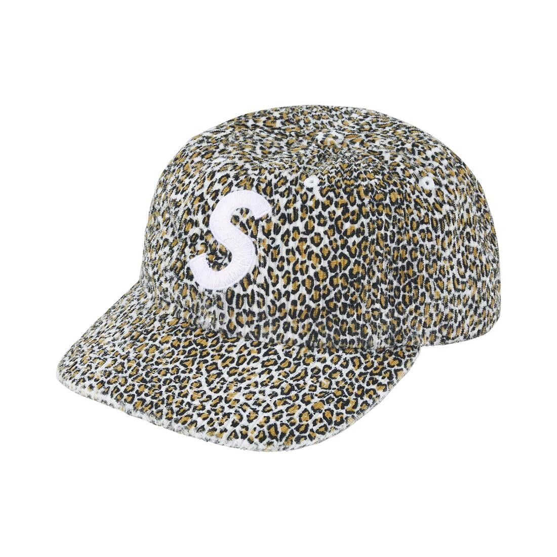 Supreme S Logo Corduroy 6-Panel Leopard