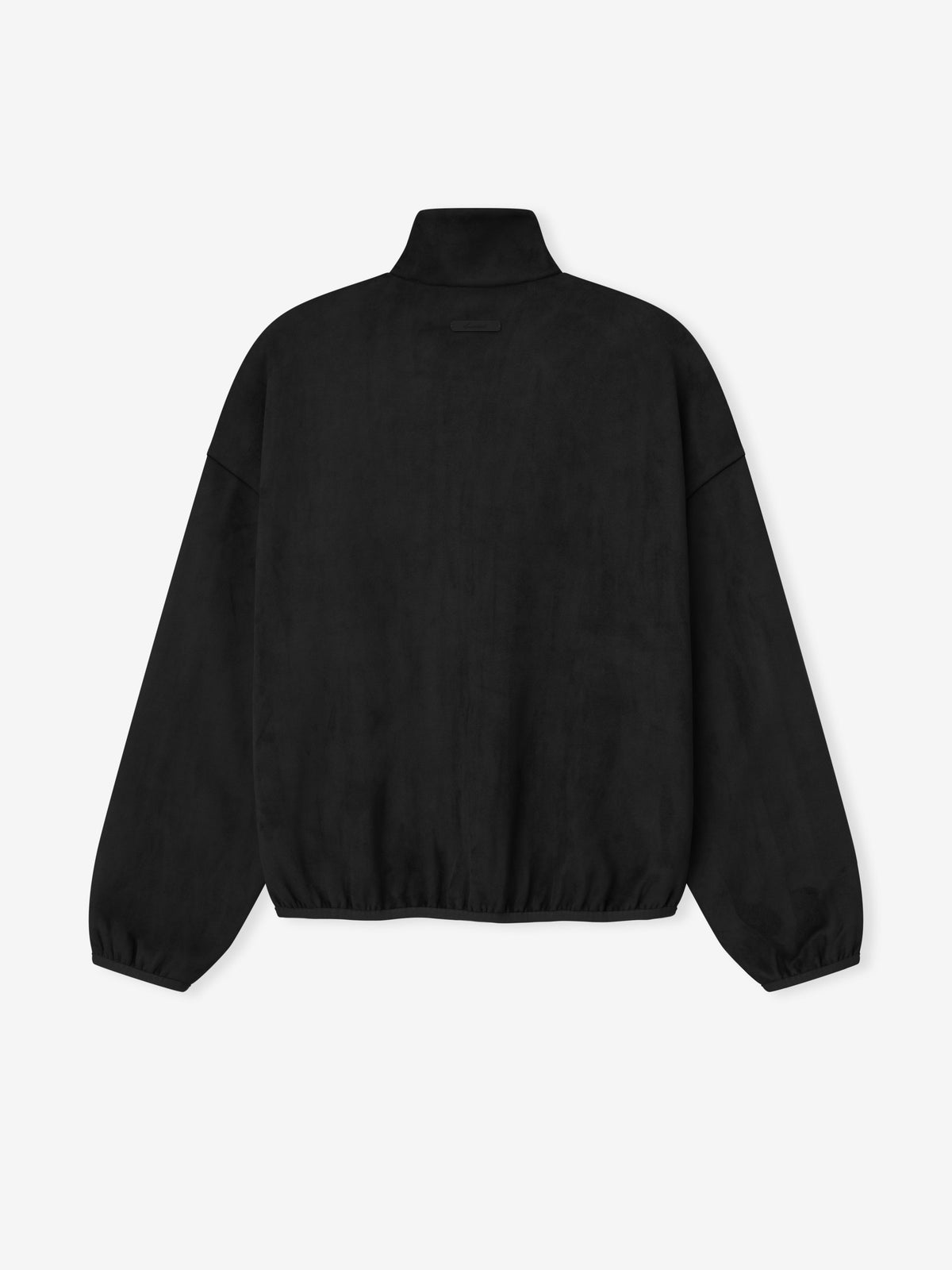 Fear of God Essentials Suede Fleece Signature Modern Track Jacket Vintage Black - Im Your Wardrobe
