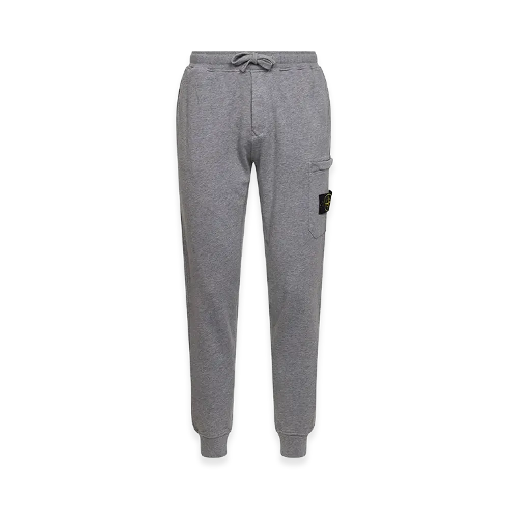 Stone Island Badge Sweatpants Grey