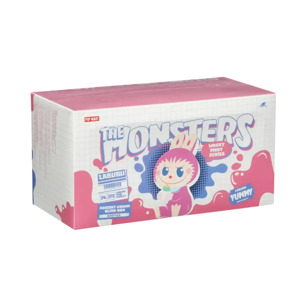 Pop Mart Labubu The Monsters Wacky Mart Series Pinch Pendant Sealed Case