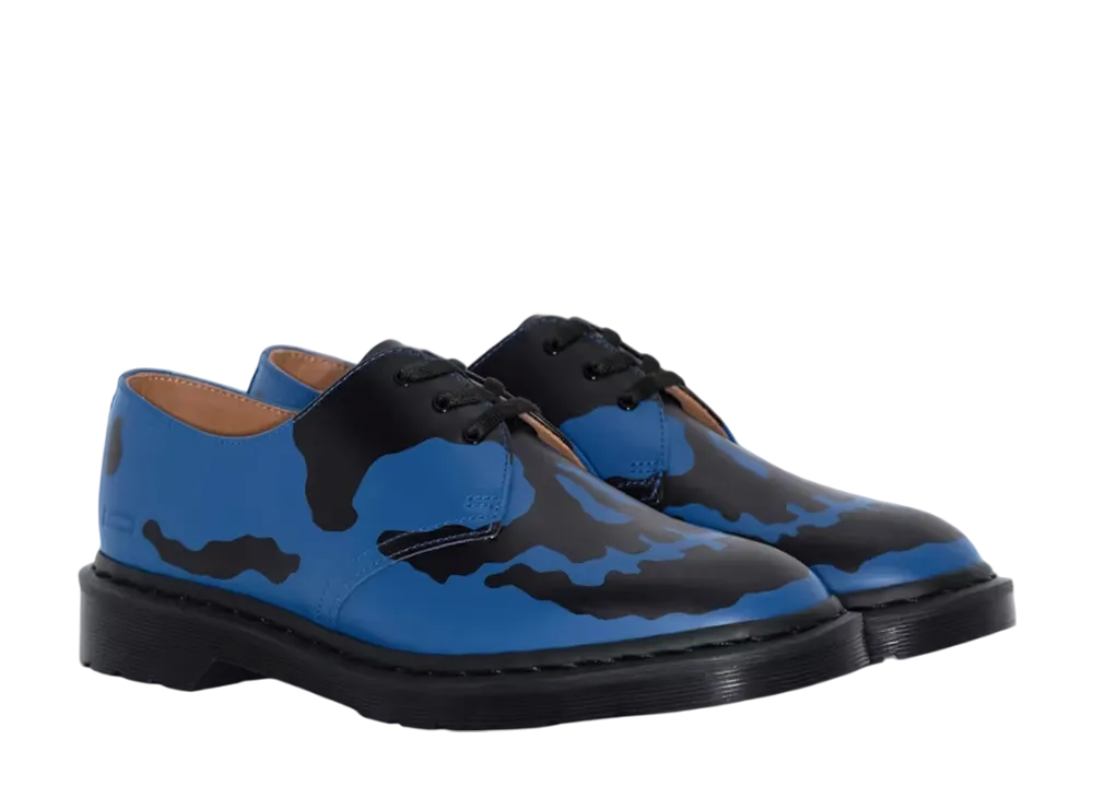Supreme x Dr. Martens 1461 Skull 3 Eye Shoe Blue Black
