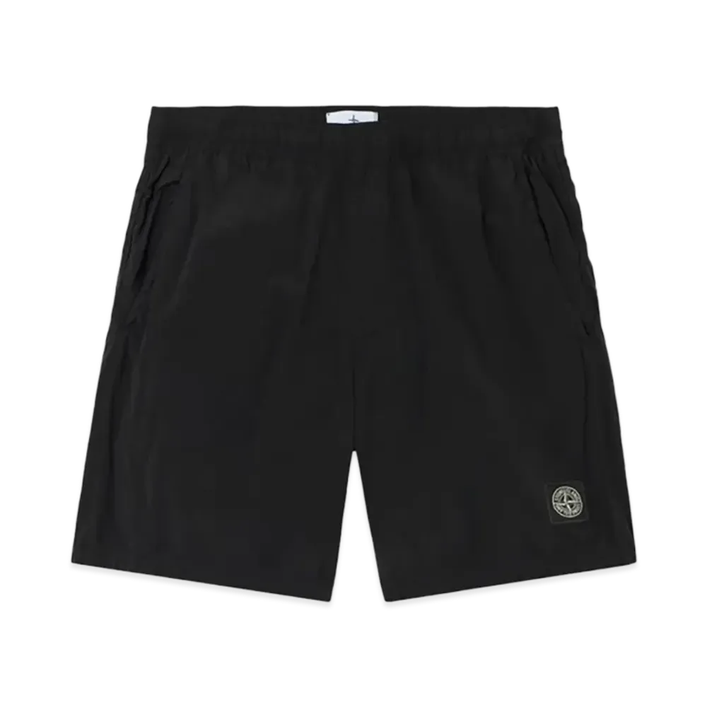 Stone Island Nylon Metal Econyl Swim Shorts Black