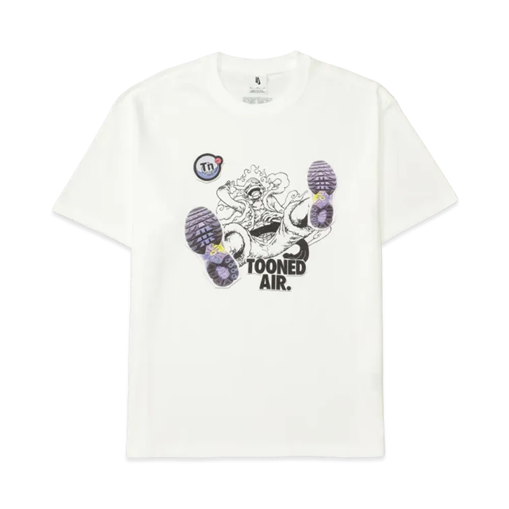 Nike x One Piece Solo Swoosh T-Shirt Gear 5 Luffy White
