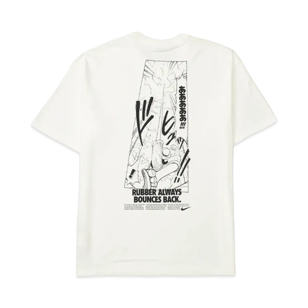 Nike x One Piece Solo Swoosh T-Shirt Gomu Gomu Battle Axe White