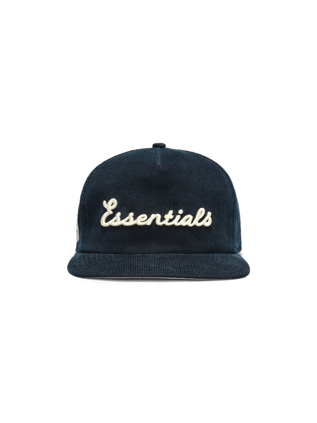 Fear of God Essentials New Era 19TWENTY Yankees Corduroy Snapback Cap Navy