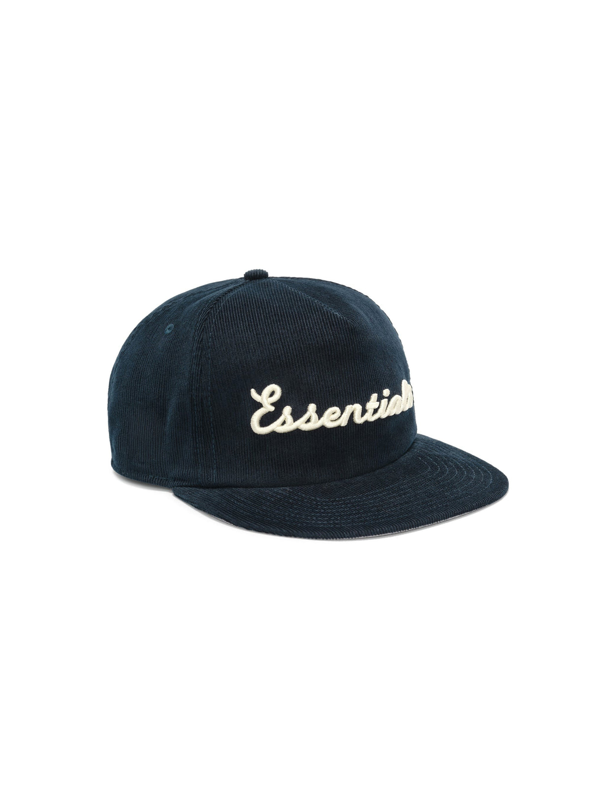 Fear of God Essentials New Era 19TWENTY Yankees Corduroy Snapback Cap Navy