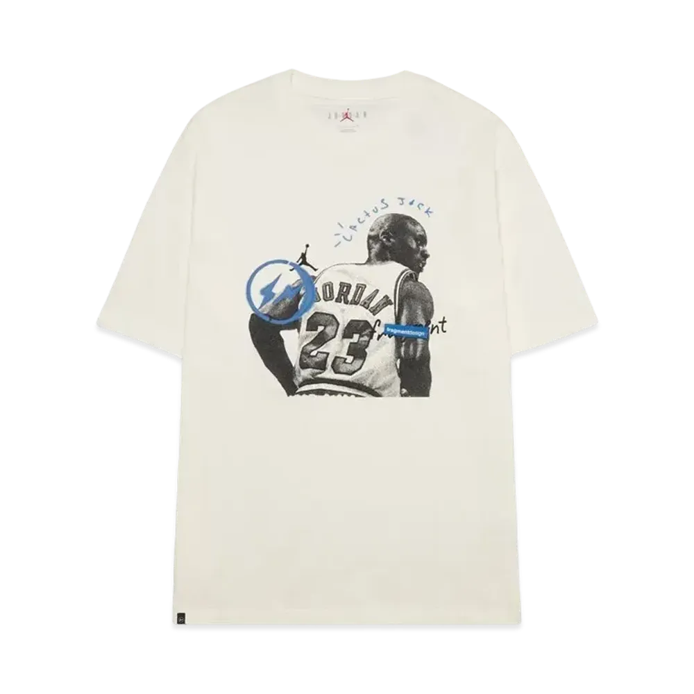 Jordan x Travis Scott x Fragment T-Shirt White