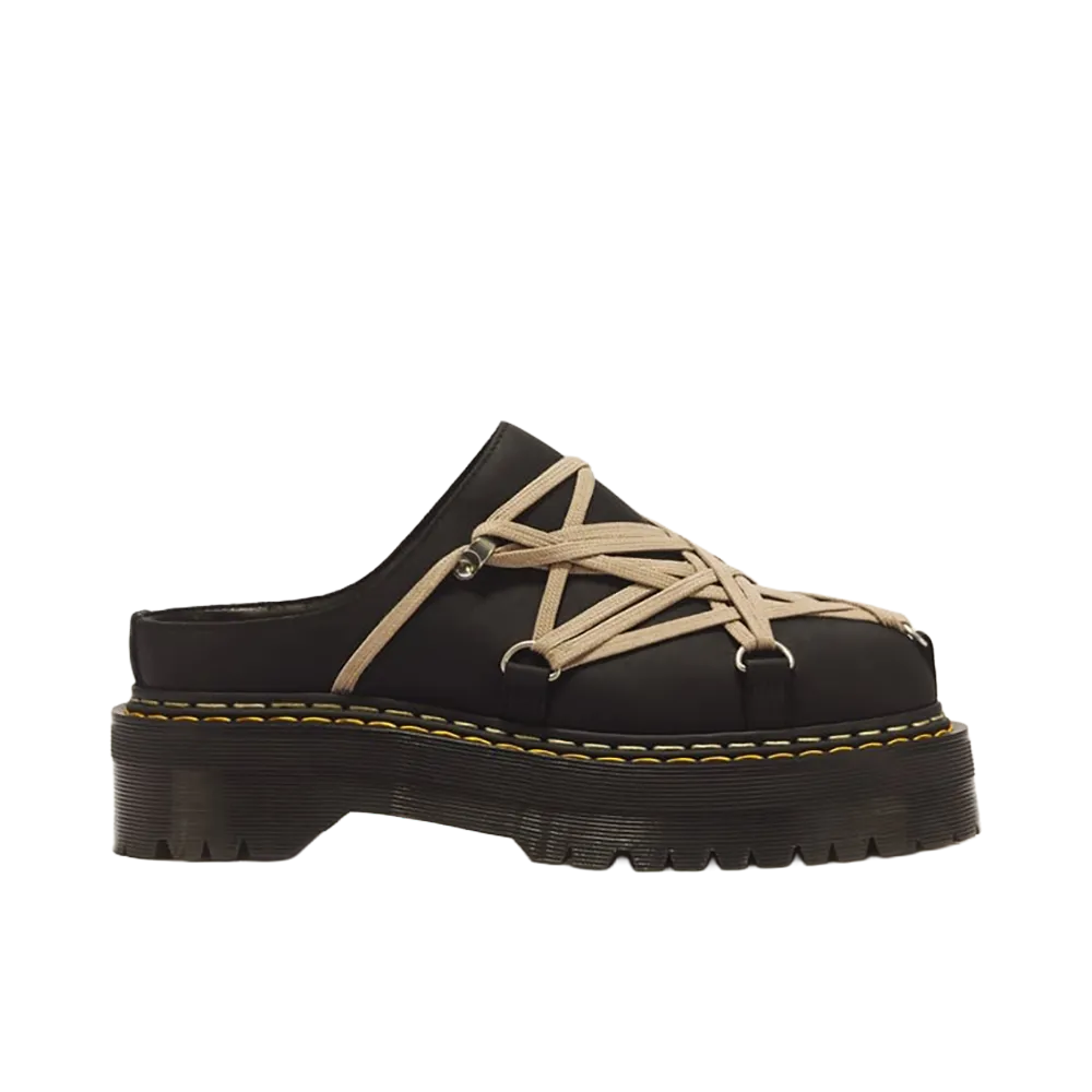 Rick Owens x Dr. Martens Megalace Mule Black