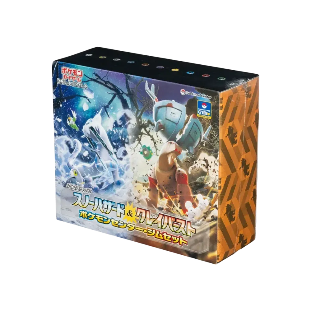 Pokémon Center Gym Set Snow Hazard & Clay Burst (Japanese)