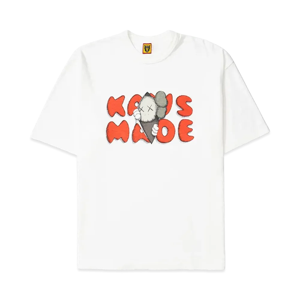 Human Made x KAWS Made Graphic T-Shirt #1 White (Jul 2024)