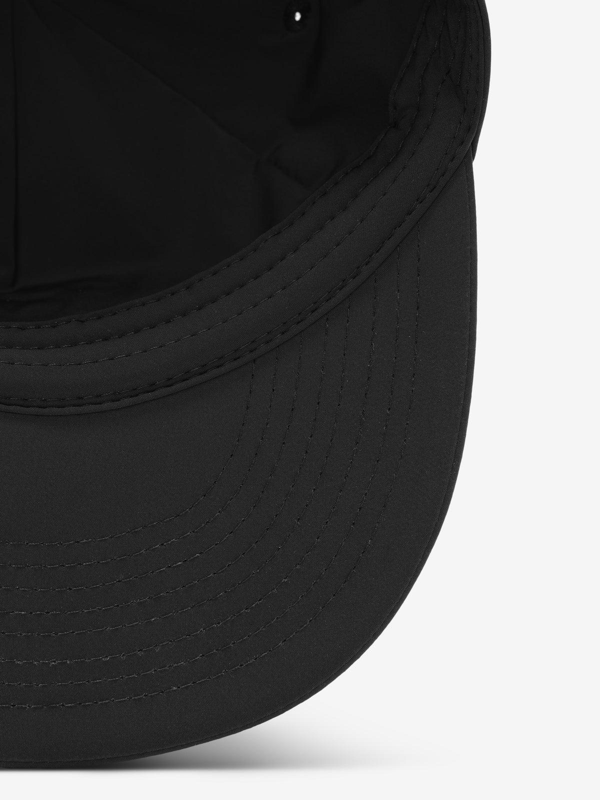 Fear of God Essentials 5 Panel Nylon Hat Vintage Black