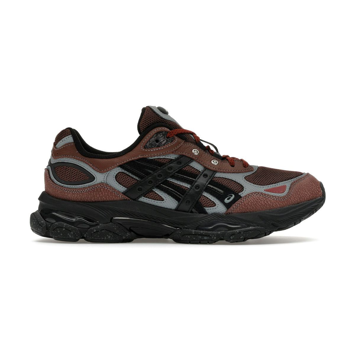 HAL Studios x ASICS Gel-NYC 2.0 Mahogany Black front
