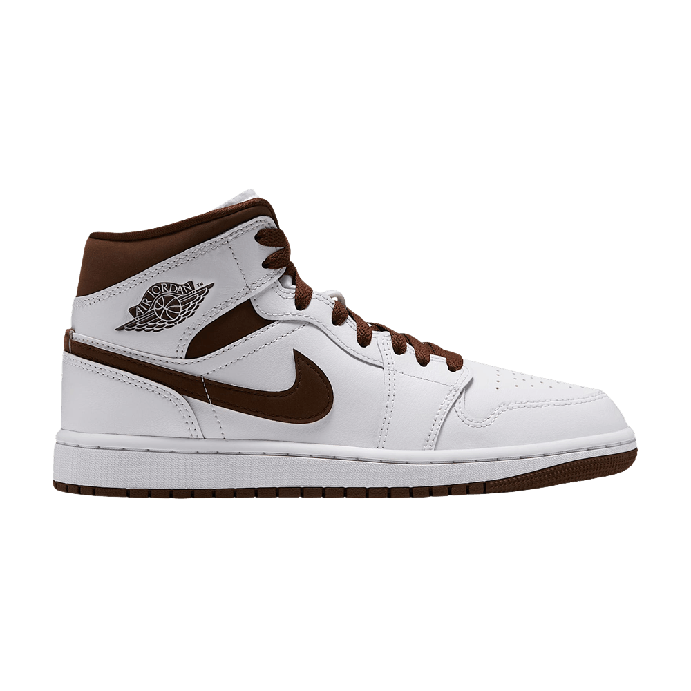 Jordan 1 Mid White Cacao Wow (W)