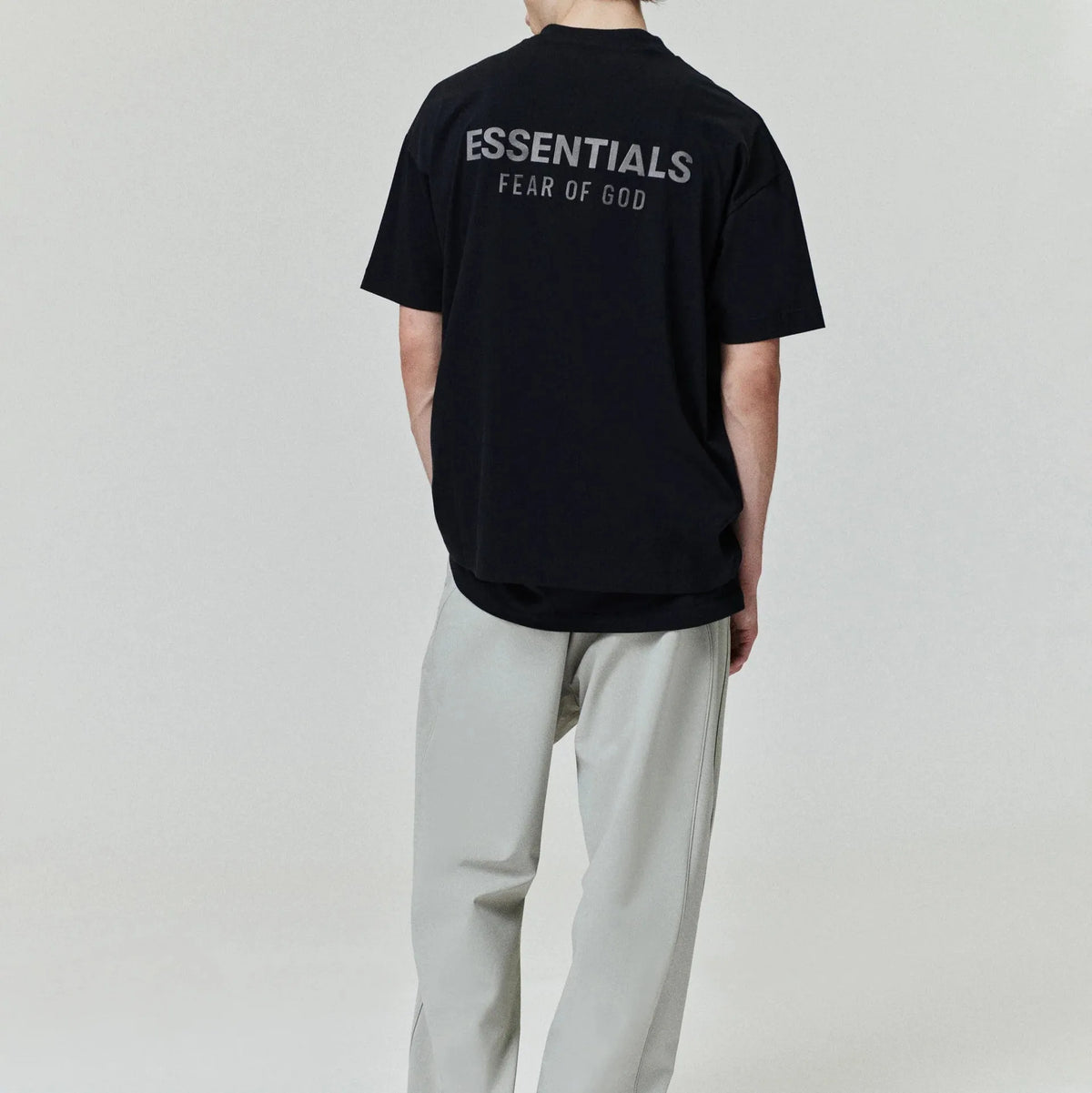 Fear of God Essentials Classic Tee Jet Black