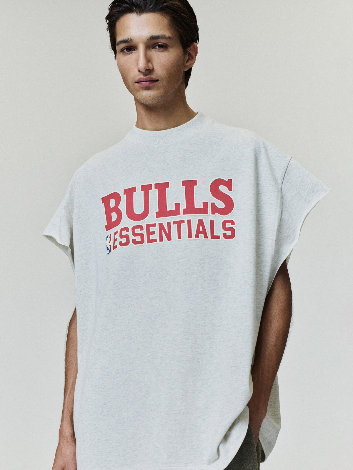 Fear of God Essentials Bulls Muscle Tee Marble Heather