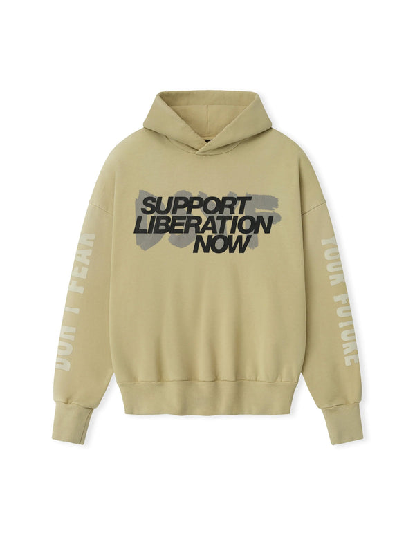 Fear of God Liberation Now Hoodie Clay