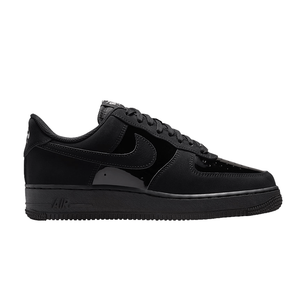 Nike Air Force 1 07 SE Black Metallic Silver (W)
