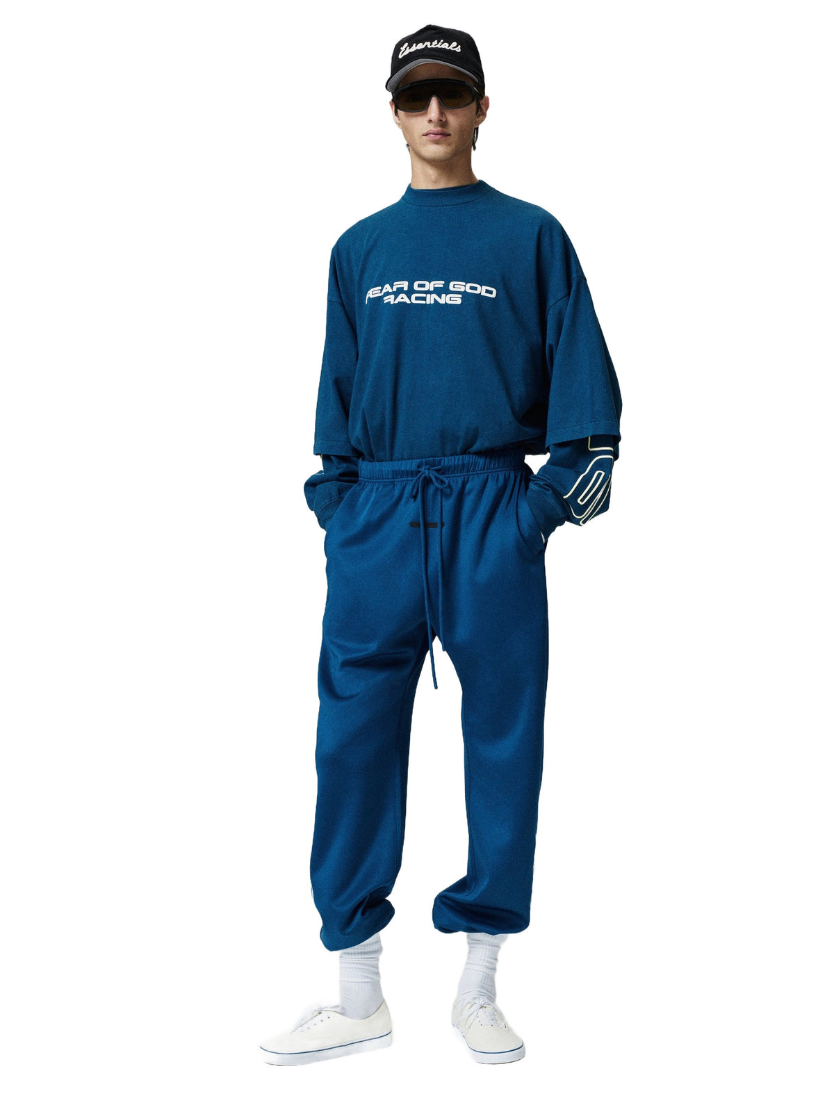 Fear of God Essentials Tricot Classic Trackpant Night Sea