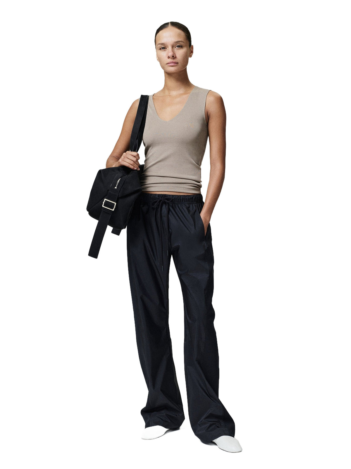 Fear of God Essentials Women's V-Neck Tank Clay