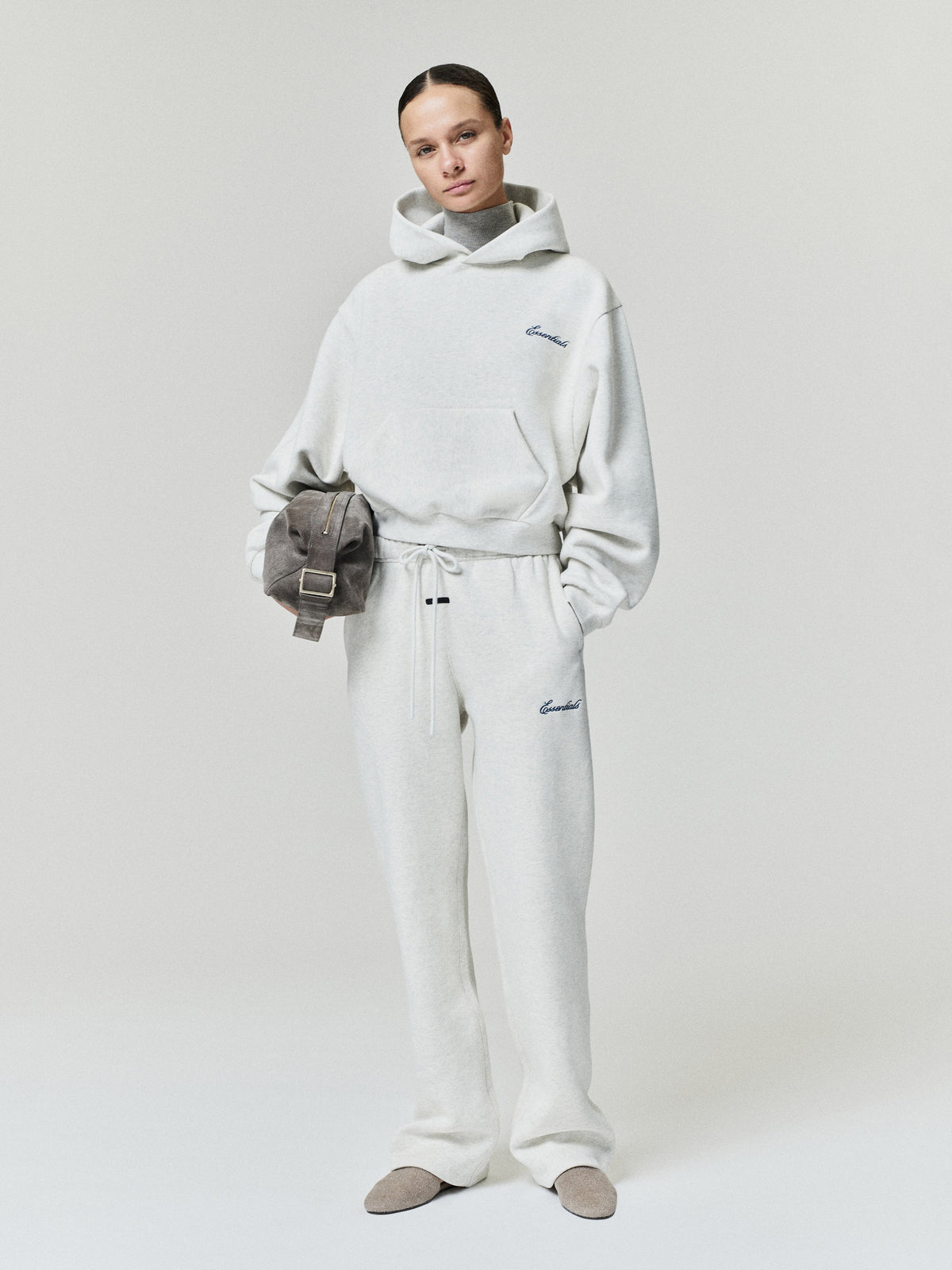 Fear of God Essentials Women's Slim Sweatpant Marble Heather