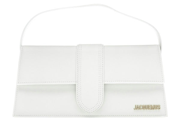 Jacquemus Le Bambino Long Shoulder Bag White