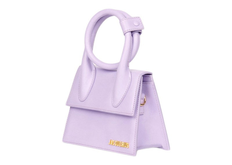 Jacquemus Le Chiquito Noeud Coiled Handbag Lilac